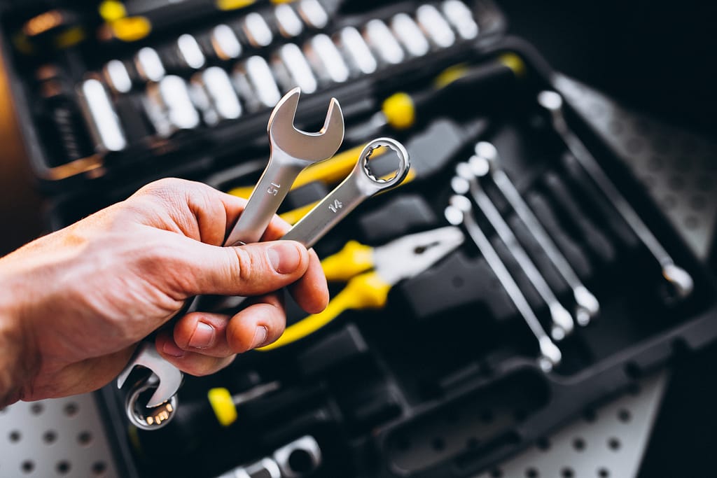 Ferramentas para montador de móveis